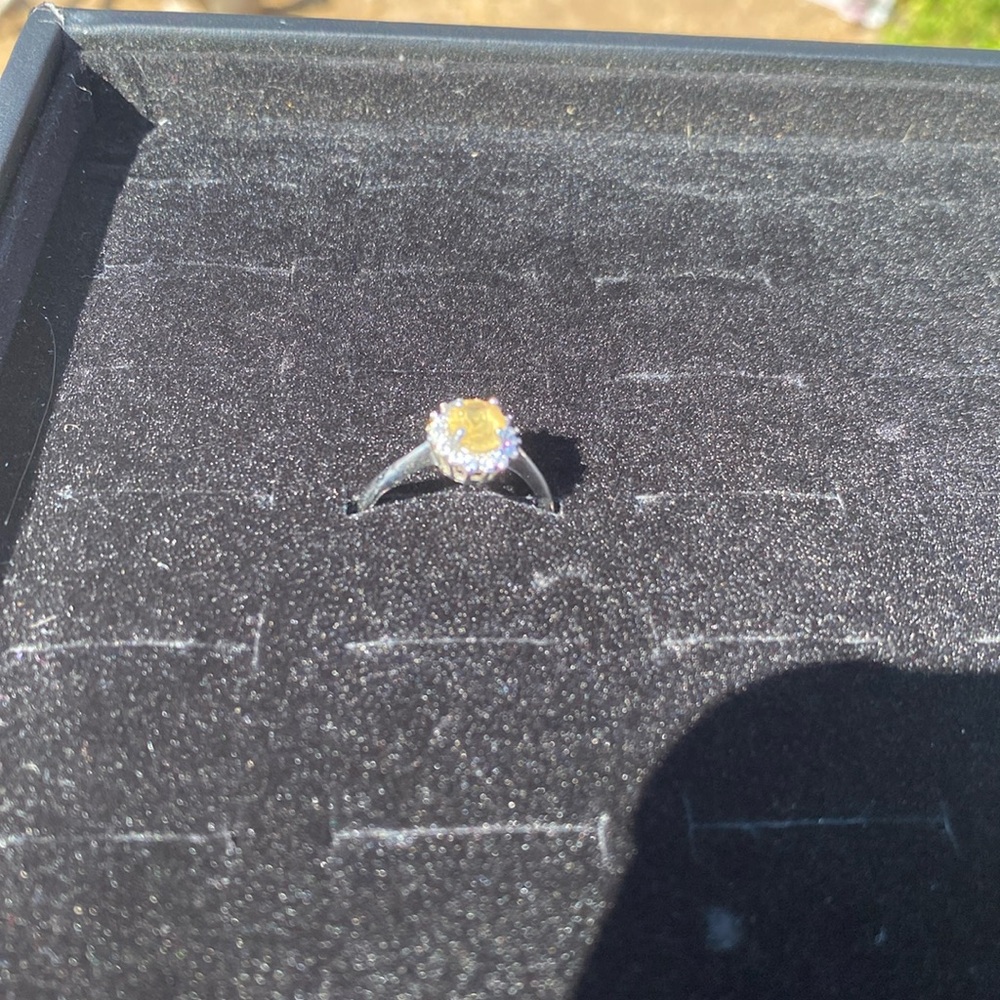 Citrine ring